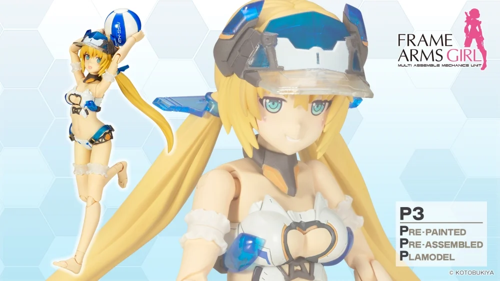 Preorder KOTOBUKIYA FRAME ARMS GIRL P3 HRESVELGR=ATER Summer Vacation Ver. มัดจำ 1000 บาท