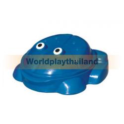 กระบะทรายรูปกบ