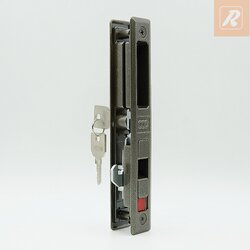 กุญแจบานเลื่อนCCC สีชา, มือจับล็อค+มือจับกุญแจ