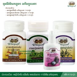 ชุดรักษาฝีคัณฑสูตร+การ์ซิดีน อภัยภูเบศร