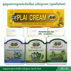 ชุดดูแลกระดูกและข้อเสื่อม อภัยภูเบศร (ชุดครีมไพล)