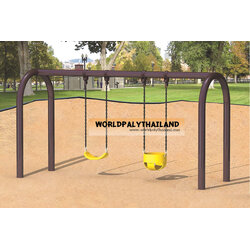 ชิงช้า 2 ที่นั่งเสาตัวยู