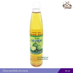 น้ำมันมะกรูดสกัดเย็น (แก้วแววชาญ) 95ml.