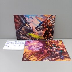 เซ็ตโปสการ์ดสะสม นิยายวาย Jurassic Confidant คู่หู กลายพันธุ์รัก