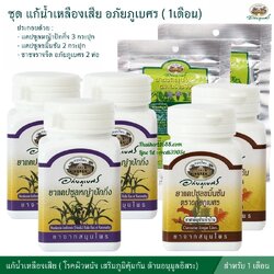 ชุดแก้น้ำเหลืองเสีย อภัยภูเบศร (สำหรับ 1 เดือน)