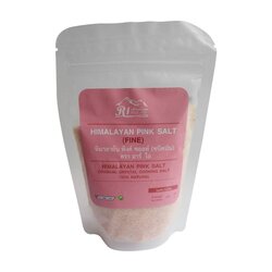 เกลือชมพู หิมาลายัน พิงค์ ซอลท์ ตรา อาร์ ไอ ขนาด 200 กรัม ชนิดป่น ( Fine ) เกลือชมพูคีโต เกลือชมพูแท้