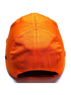 หมวก Safety Cap หมวกเซฟตี้ หมวกเบสบอล สีส้ม