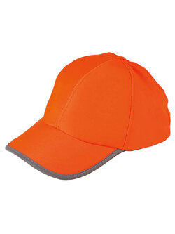 หมวกสะท้อนแสง สีส้ม หมวกจราจร Safety Cap