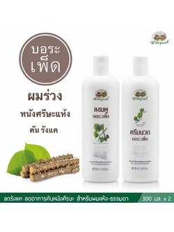 ชุดแชมพูบอระเพ็ด+ครีมนวด อภัยภูเบศร