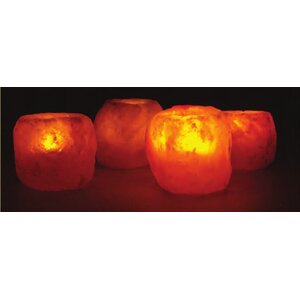 เชิงเทียนเกลือหิมาลายัน / Himalayan Salt Candle Holder