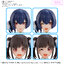 Preorder 4573102720139 BANDAI SPIRITS 30MS OPTION HAIR STYLE & FACE PARTS SET CHIYOKO SONODA/RINZE MORINO มัดจำ 300 บาท