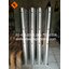 เสาเหล็ก 4 นิ้ว สูง 120 ซม. พ่นสีซิงค์ TB00061