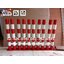 เสาเหล็กกันชน สีขาว-แดง สูง 80 ซม. TB0019