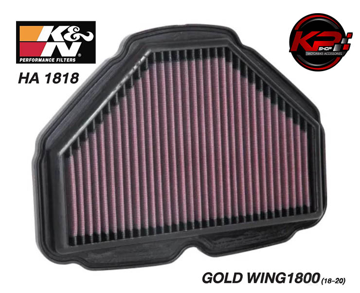 กรองอากาศ K&N HONDA GOLD WING1800 (18-20) HA 1818