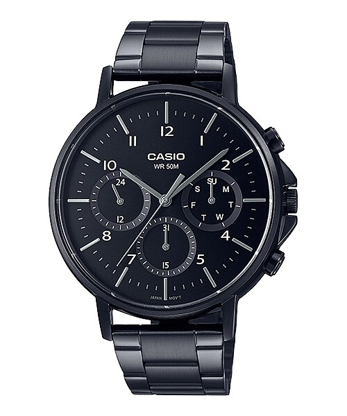 Casio หลายเข็มนาฬิกา - สุภาพบุรุษ รุ่น MTP-E321B-1AV