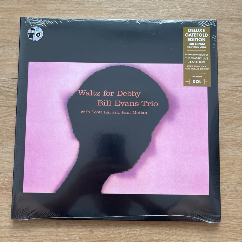 แผ่นเสียง Bill Evans Trio – Waltz For Debby ,Vinyl, LP, Album, Reissue, 180 Gram Gatefold ,EU มือหนึ่ง ซีล