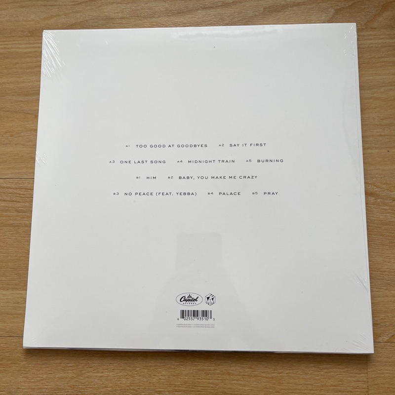 แผ่นเสียง Sam Smith – The Thrill Of It All , แผ่นสีขาว WHITE Vinyl, LP, Album, แผ่นเสียงมือหนึ่ง ซีล