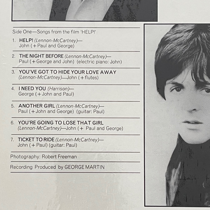 แผ่นเสียง The Beatles – Help! Vinyl, LP, Album, Reissue, Remastered, Stereo, 180gm ,Eu มือหนึ่ง ซีล