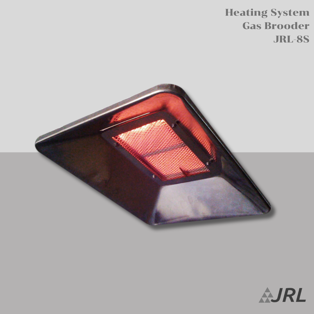 Infrared LP bas Brooder Model: JRL-8S หัวกกแก๊ส อินฟาเรด รุ่นเซรามิค JRL-8S