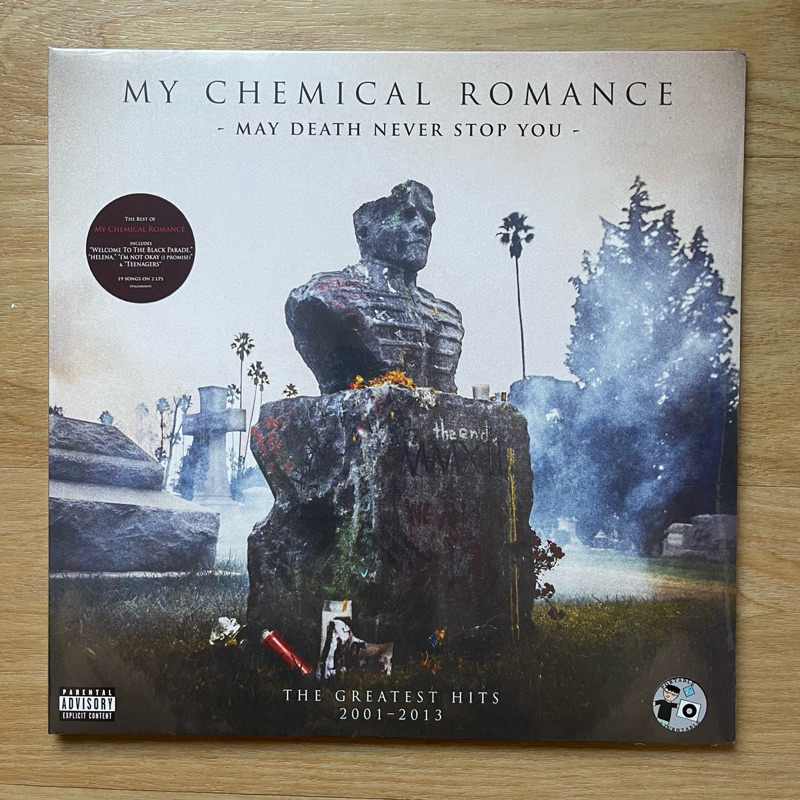 แผ่นเสียง My Chemical Romance - May Death Never Stop You , 2 x Black Vinyl, LP, Compilation,US มือหนึ่ง