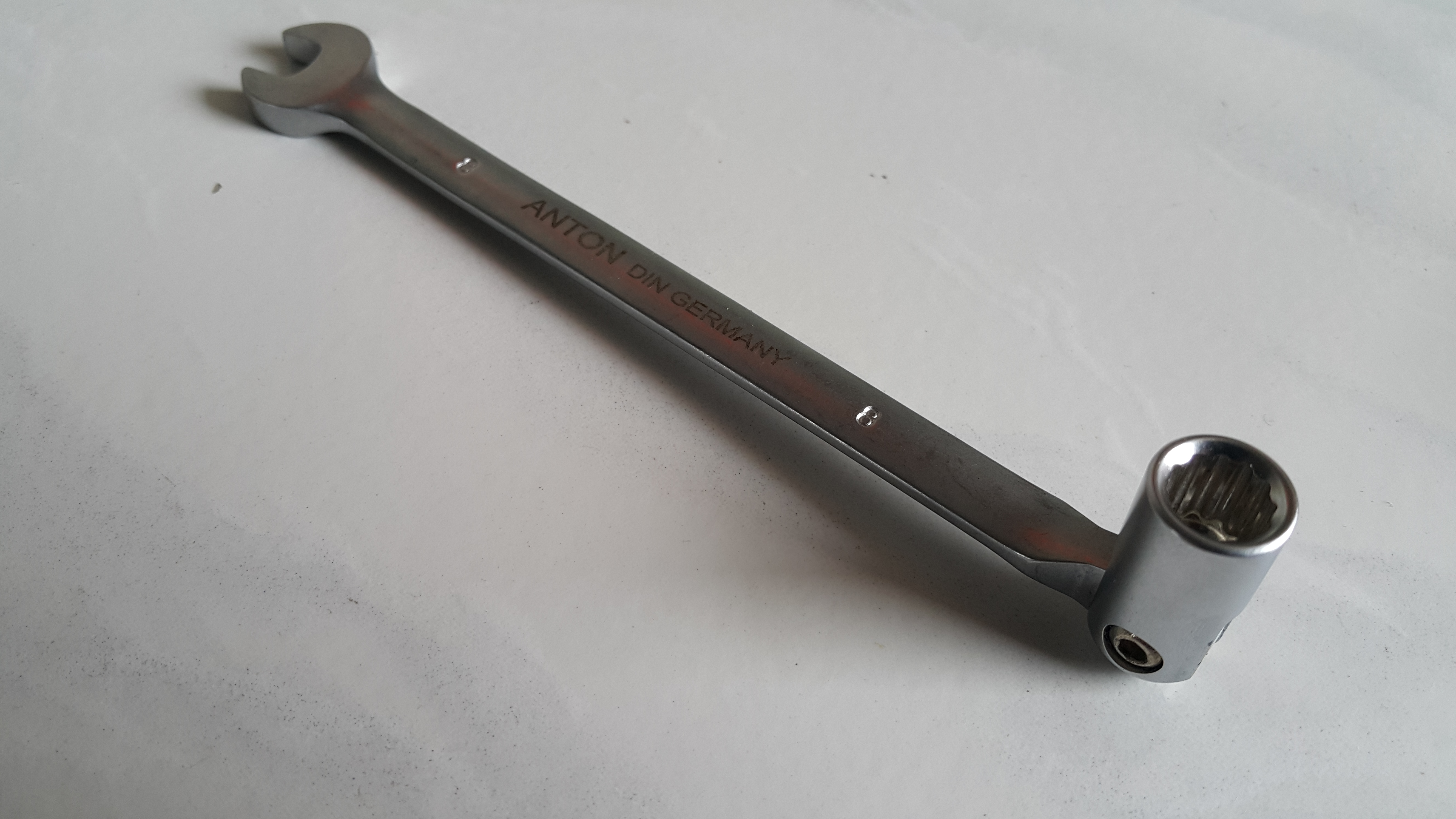 ประแจหัวบล็อคปากตาย 8 mm ปรับมุมได้