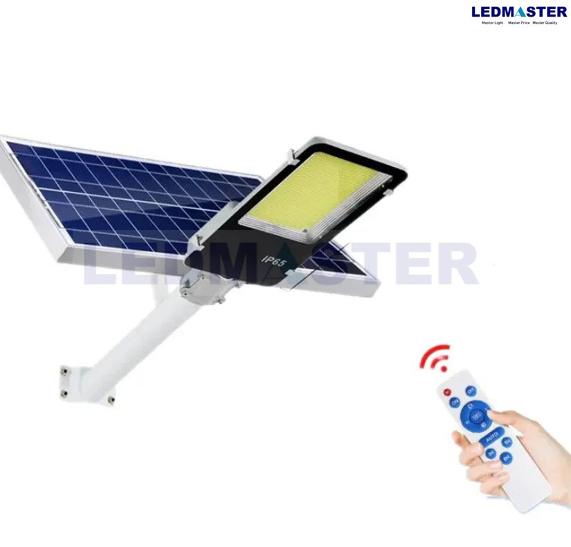 LED Street Solar Light ไฟถนนโซล่าเซลล์รุ่นแยกโคมแยกแผงสว่างสุด 10000W แสงขาว แถมมีรีโมทปรับสถานะไฟมีการรับประกันสินค้าจากทางร้าน