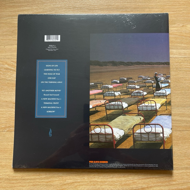 แผ่นเสียง Pink Floyd – A Momentary Lapse Of Reason, Format: Vinyl, LP, Album, Reissue,มือหนึ่ง ซีล