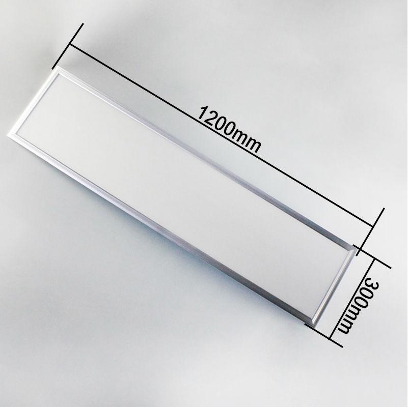 LED Panel Light โคมไฟฝังฝ้าติดเพดาน ขนาด 30×120 รุ่นสลิม บางพิเศษ แสงขาว เหมาะสำหรับใช้กับฝ้าทีบาร์ T-Bar ฝ้าฉาบเรียบ ฝ้ายิบซั่ม จำนวน 1 ชิ้น