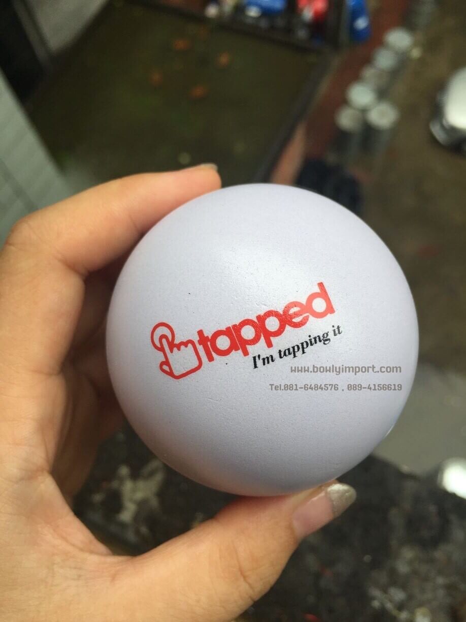 ผลิตลูกบอลบีบ บริหารมือ พร้อมโลโก้