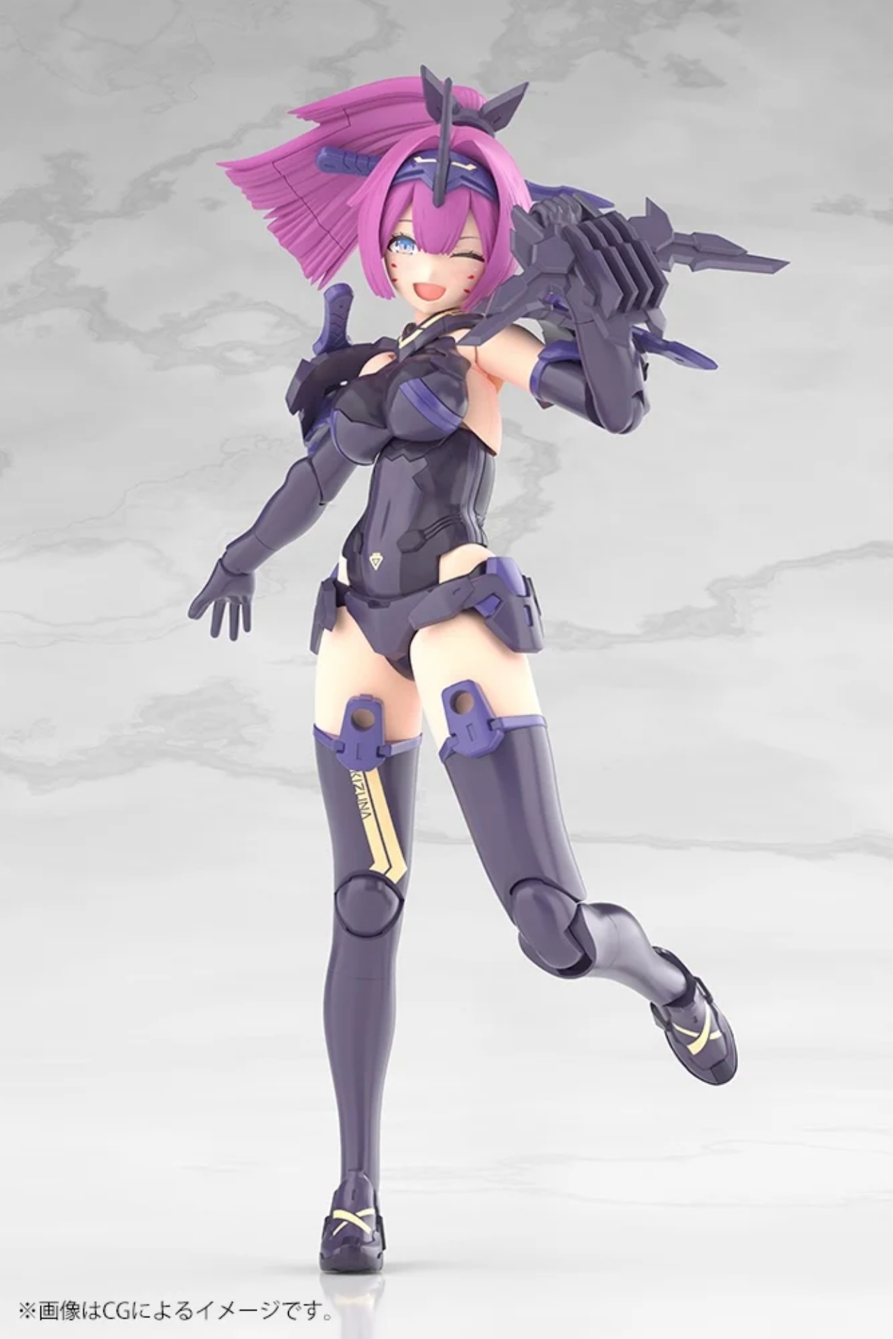 Preorder 4934054077113 KOTOBUKIYA MEGAMI DEVICE ASRA ARCHER KIZUNA SHADOW EDITION FULL PACKAGE มัดจำ 500 บาท