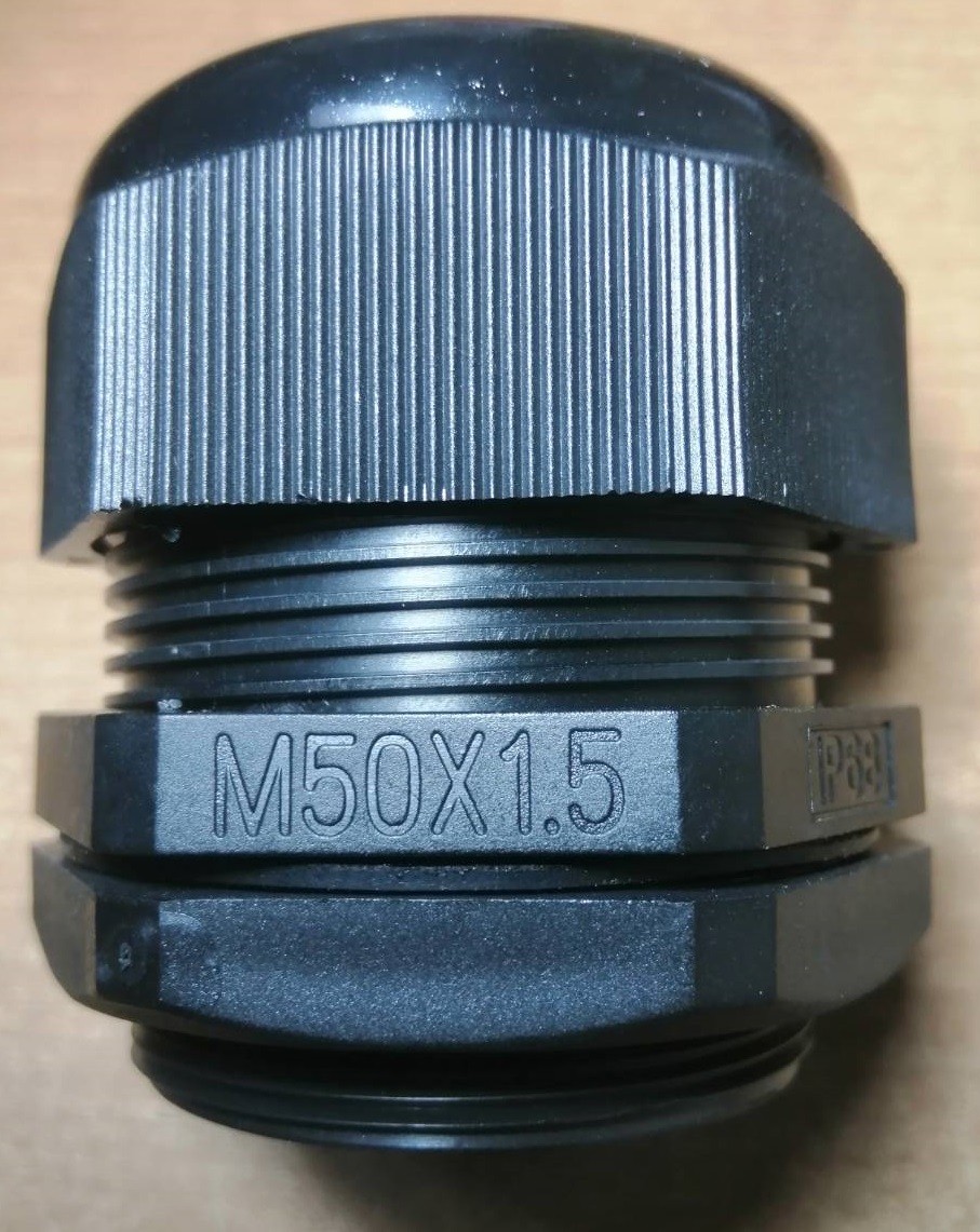 เคเบิ้ลแกลนสีดำ M50X1.5