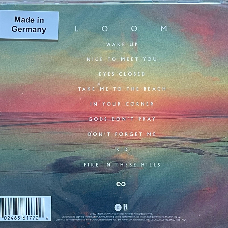 CD ซีดีเพลง Imagine Dragons - Loom , CD, Album (มือหนึ่ง ,ซีล)