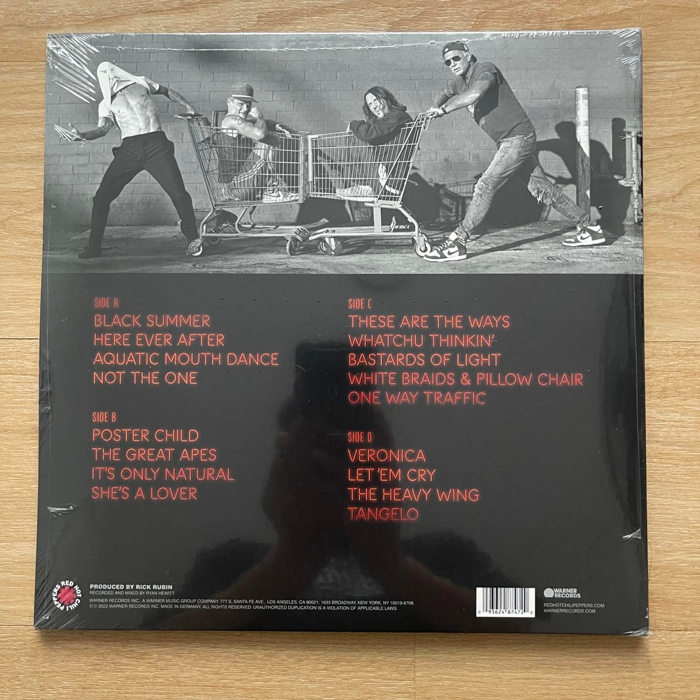 แผ่นเสียง Red Hot Chilli Peppers – Unlimited Love ,2 x Black Vinyl, LP, Deluxe Edition, Gatefold แผ่นเสียงมือหนึ่ง ซีล