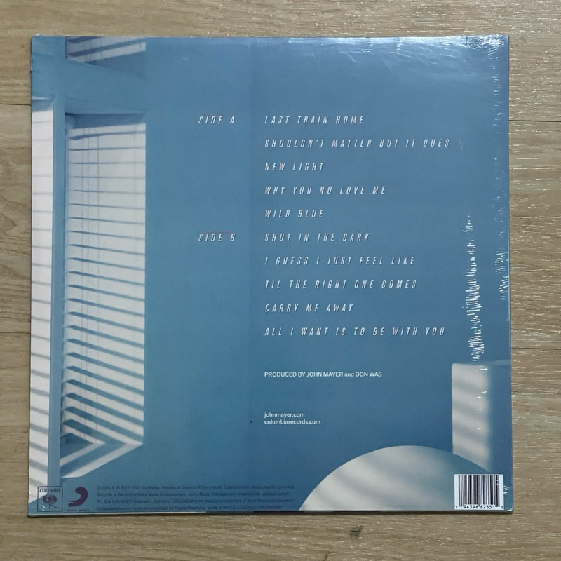 แผ่นเสียง John Mayer – Sob Rock ,Black Vinyl, LP, EU มือหนึ่ง ซีล