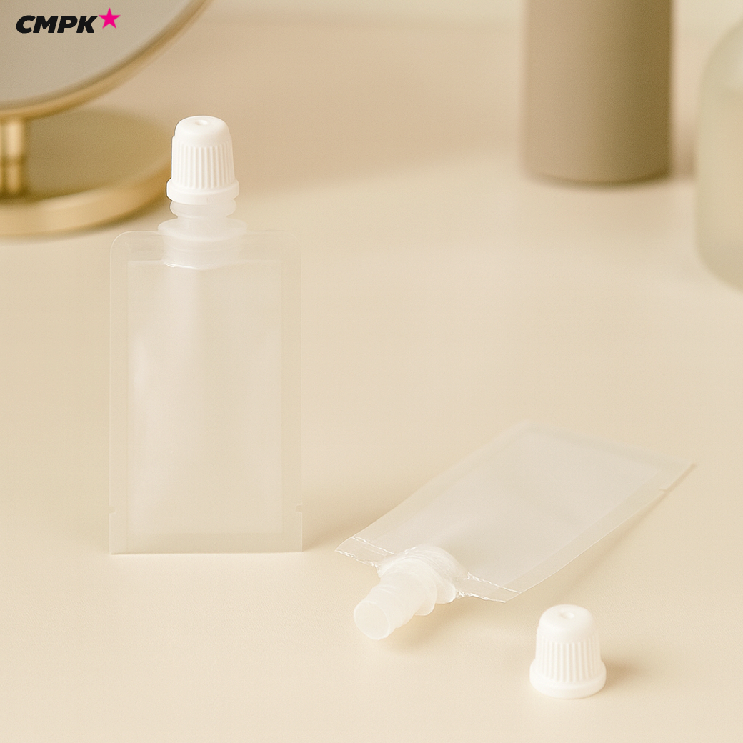 (100ใบ) ซองแบ่งครีม เนื้อขุ่น สำหรับ Cosmetic ออย ถุงจุกขนาดเล็ก