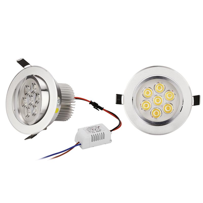 [คุ้มสุด! เเพ็ค 5 โคม] LED DOWNLIGHT โคมไฟดาว์นไลท์ 3 วัตต์ 5 วัตต์ 7 วัตต์ 9 วัตต์ 12 วัตต์ 15 วัตต์ โคมไฟตกเเต่งเพดาน โคมไฟฝังฝ้า โคมไฟส่องเฉพาะจุด เเสงwhite/warmwhite รุ่นขอบเงิน พร้อมหม้อเเปลง ติดตั้งใช้งานได้ทันที