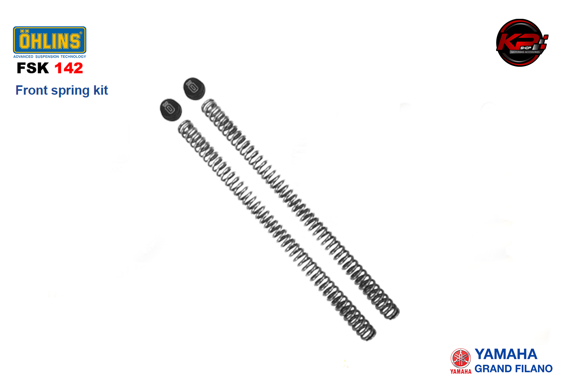 สปริงโช๊คหน้า OHLINS FOR YAMAHA GRAND FILANO (FSK 142)