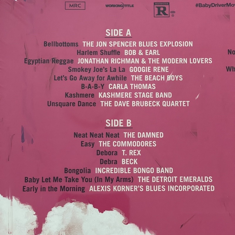 แผ่นเสียง Baby Driver (Music From The Motion Picture) 2 × Vinyl, LP, Compilation แผ่นเสียงมือหนึ่ง ซีล