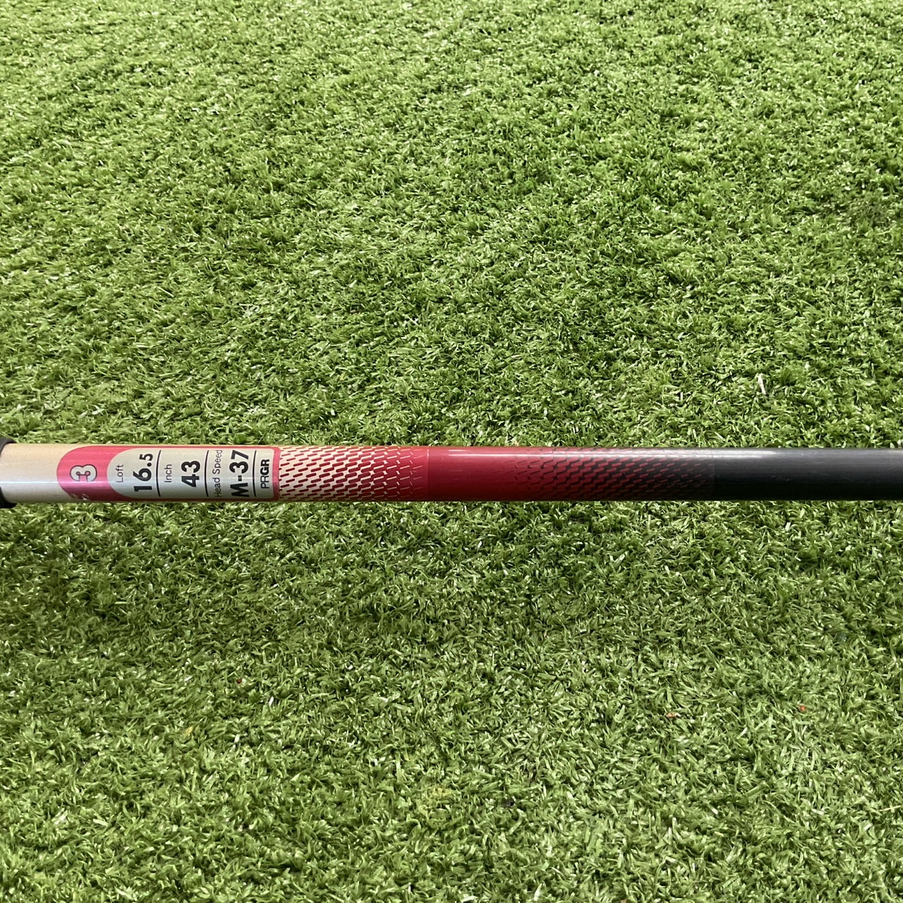 UTILITY 16.5° PRGR : M3 HIT #3/ M-37 ก้านกราไฟร์