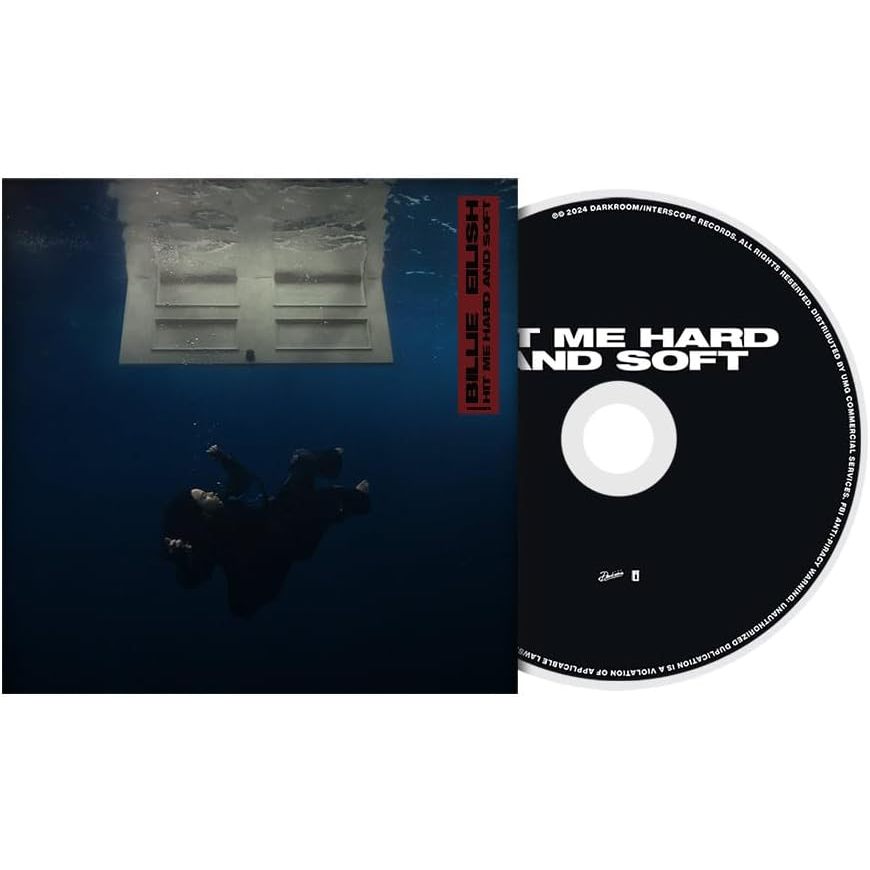 CD ซีดีเพลง Billie Eilish - Hit Me Hard And Soft , CD, Album (มือหนึ่ง ,ซีล)