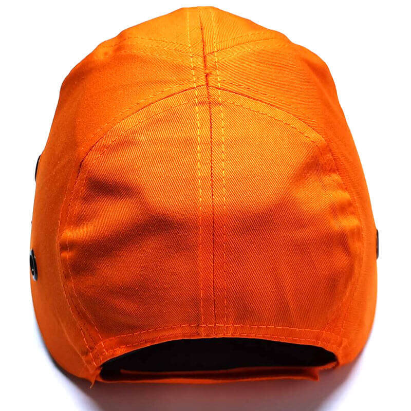 หมวก Safety Cap หมวกเซฟตี้ หมวกเบสบอล สีส้ม
