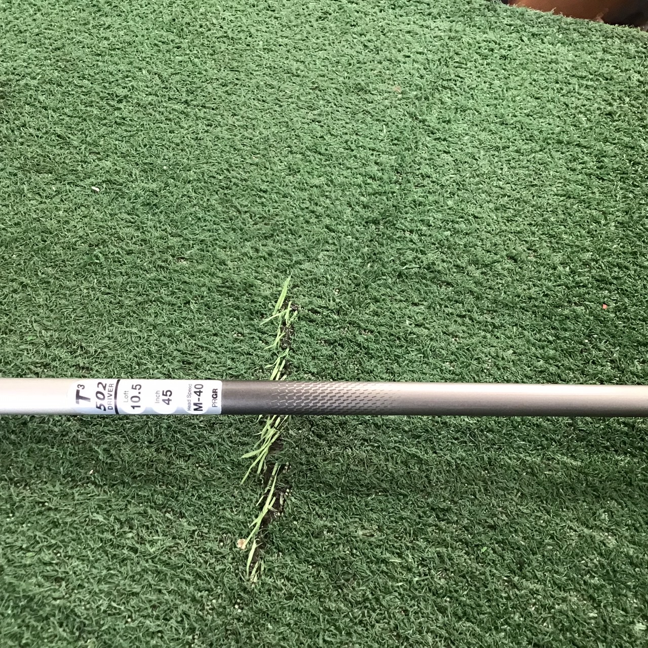 DRIVER 10.5 องศา PRGR GOLF #502 M-40 FLEX-SR ก้านกราไฟร์