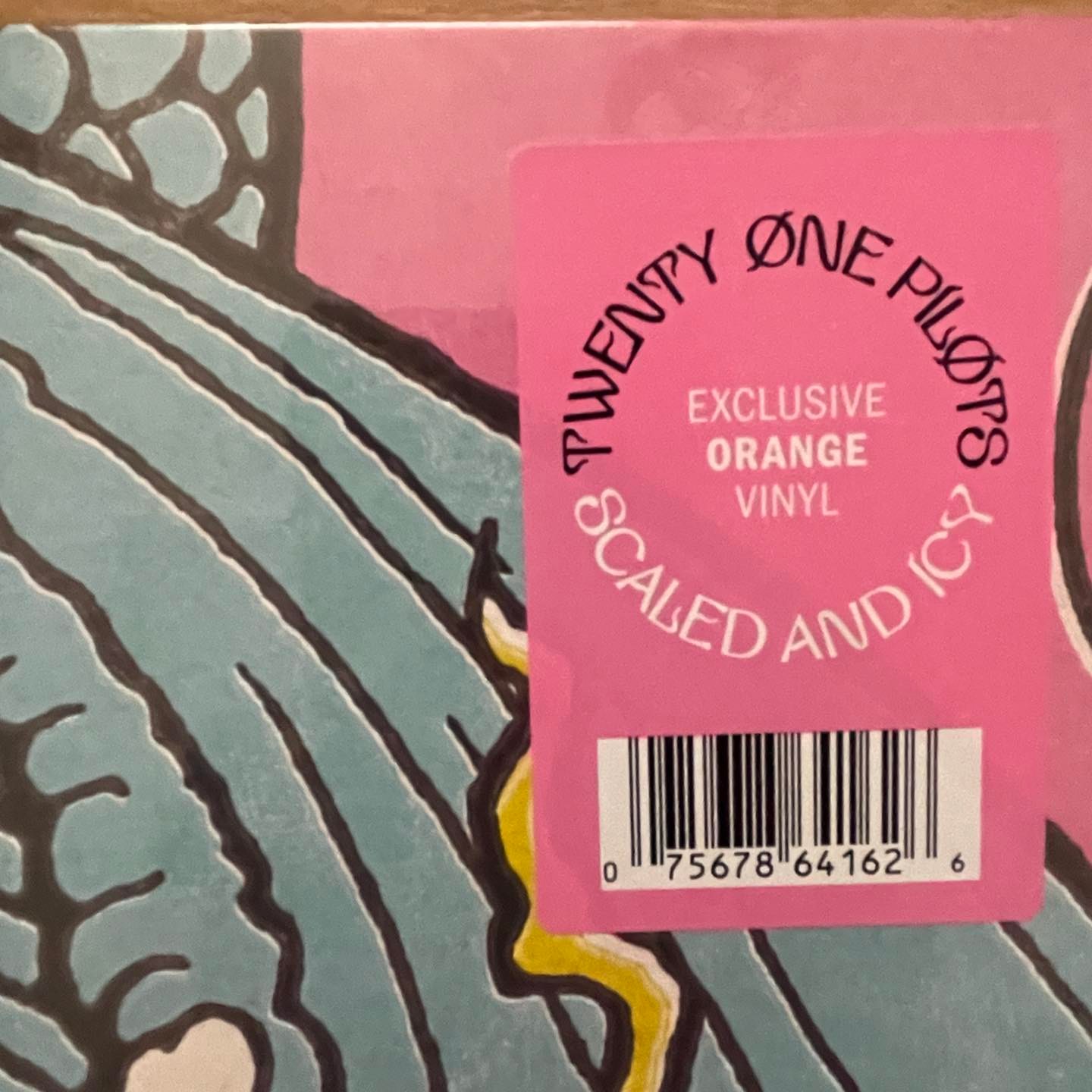 แผ่นเสียง Twenty one pilots – Scaled And Icy **Limited Edition, Orange Vinyl,แผ่นเสียงมือหนึ่ง ซีล