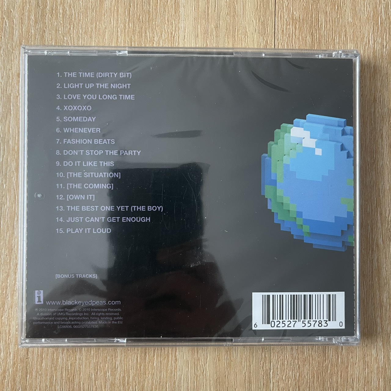 แผ่น CD ซีดีเพลง The Black Eyed Peas – The Beginning มือหนึ่ง ซีล