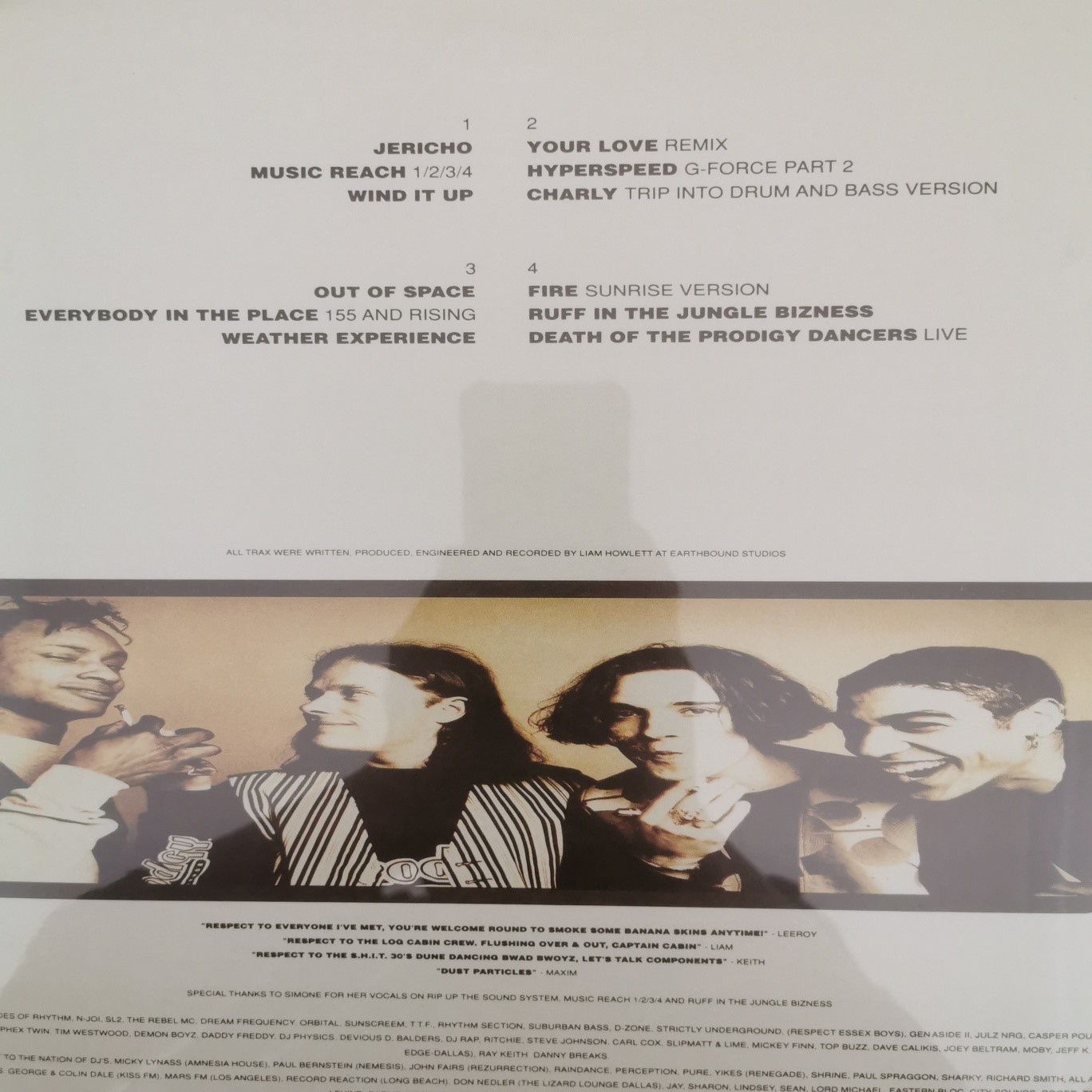 แผ่นเสียง แผ่นไวนิล The prodigy-Experience (แผ่นใหม่,ซีล,มือ1)