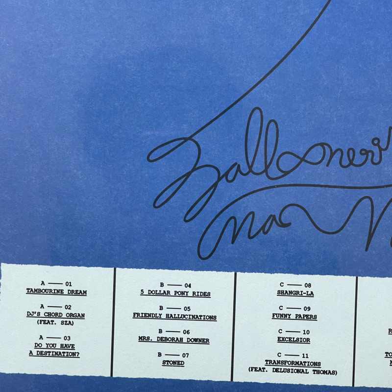 แผ่นเสียง Mac Miller - Balloonerism , 2 x Vinyl, LP, Album, Black ,US มือหนึ่ง ซีล