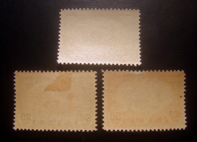 ((--ร.8 หายาก--)) s3046-แสตมป์รัชกาลที่ 8 บางปะอิน พ.ศ.2484 จำนวน 3 ดวง ยังไม่ใช้ หายาก ราคาเบา น่าสะสมครับ