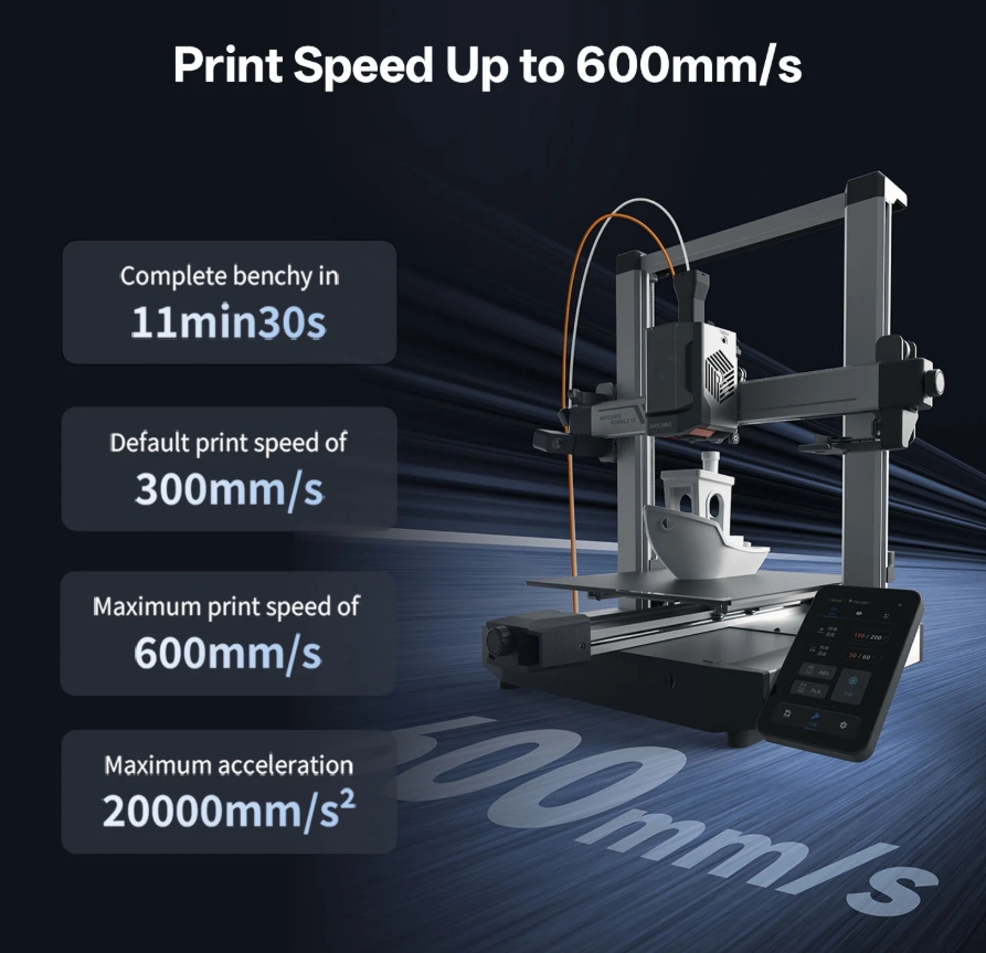 เครื่องพิมพ์ 3 มิติ , 3D Printer : Anycubic Kobra 3 V2 combo by In2Real3d