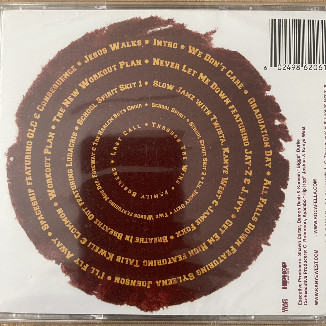 CD เพลง ซีดีเพลง Kanye West – The College Dropout แผ่นแท้ ใหม่ ซีล