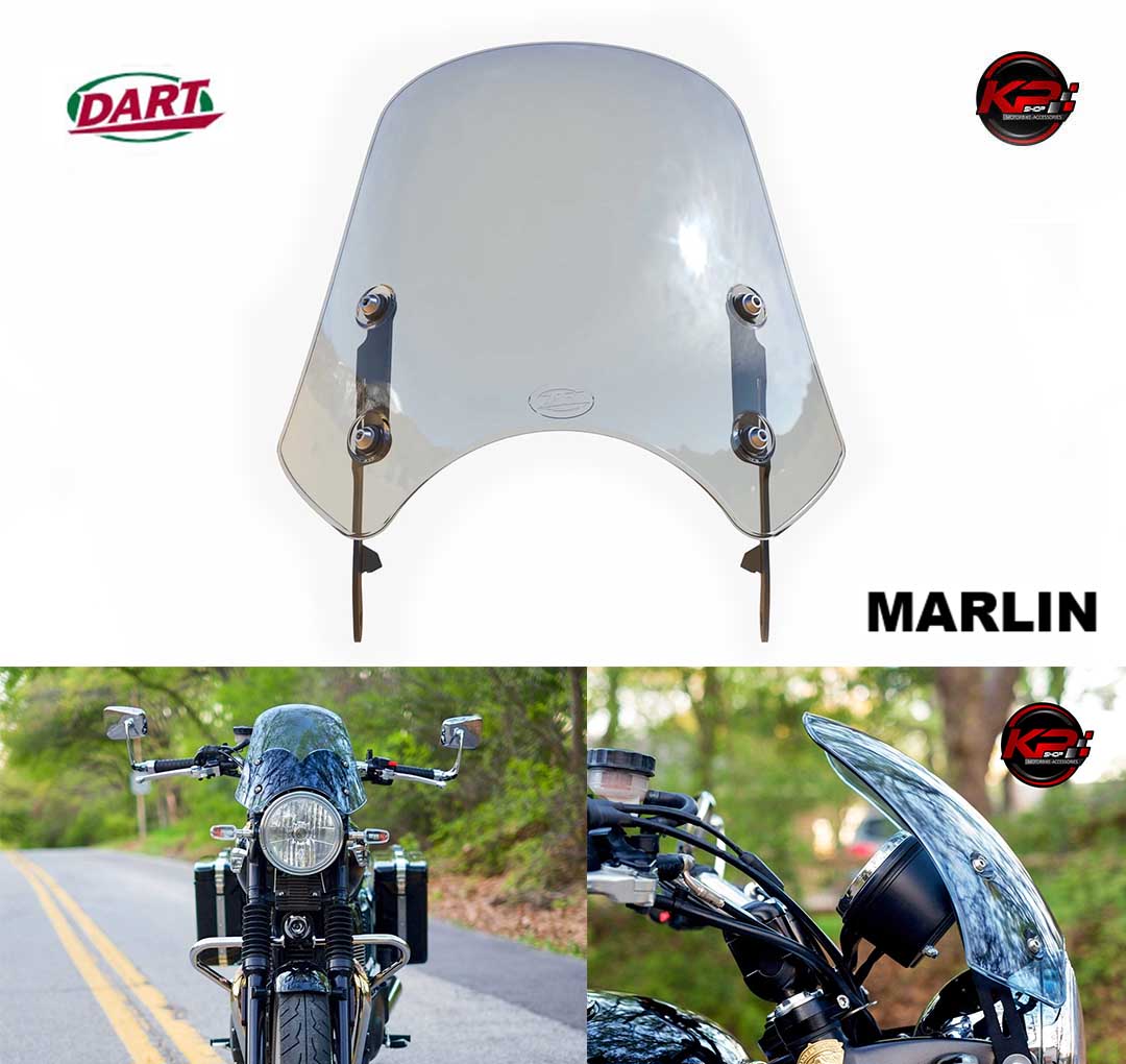 ชิวหน้า DART FLYSCREEN ทรง MARLIN FOR TRIUMPH T100/T120